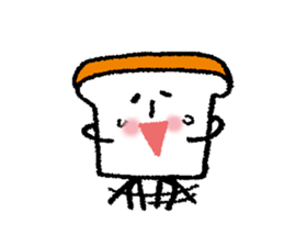 Murmur of bread sticker #3868160