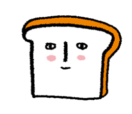 Murmur of bread sticker #3868161