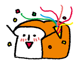 Murmur of bread sticker #3868165