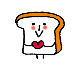 Murmur of bread sticker #3868166