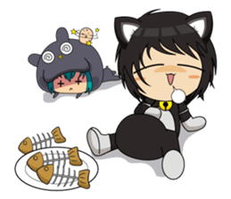 Hook and Katza (V.eng) sticker #3868229