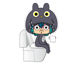 Hook and Katza (V.eng) sticker #3868233