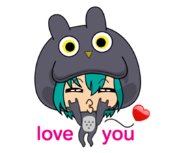 Hook and Katza (V.eng) sticker #3868240