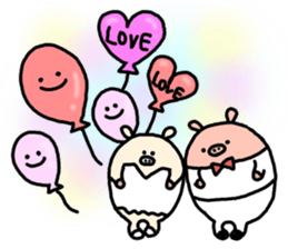 Event in the spring and summer.butatama sticker #3868342