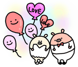 Event in the spring and summer.butatama sticker #3868342