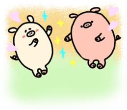 Event in the spring and summer.butatama sticker #3868350