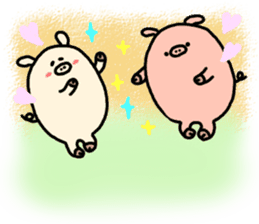 Event in the spring and summer.butatama sticker #3868350