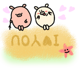 Event in the spring and summer.butatama sticker #3868351