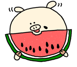 Event in the spring and summer.butatama sticker #3868353