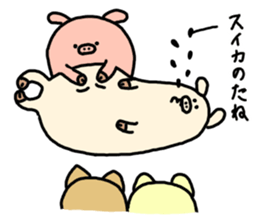 Event in the spring and summer.butatama sticker #3868355