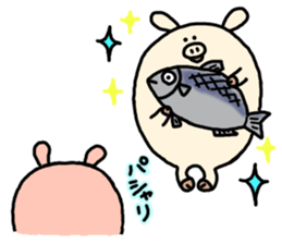 Event in the spring and summer.butatama sticker #3868357