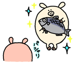 Event in the spring and summer.butatama sticker #3868357