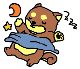 shiba chan dog sticker #3868413