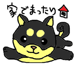 shiba chan dog sticker #3868418