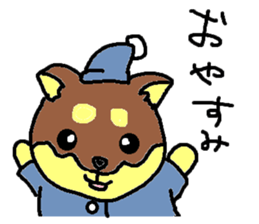 shiba chan dog sticker #3868429