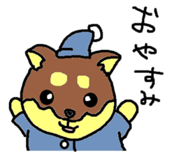 shiba chan dog sticker #3868429