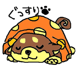 shiba chan dog sticker #3868430