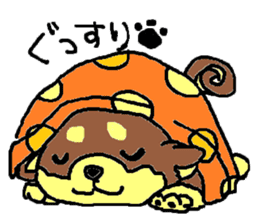 shiba chan dog sticker #3868430