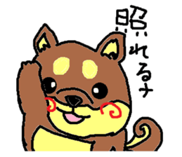 shiba chan dog sticker #3868435