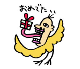 Unreal birds sticker #3868513