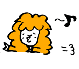 A lazy sheep sticker #3868670