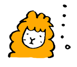 A lazy sheep sticker #3868682