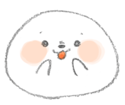 Kawaii azarashi dayo sticker #3868691