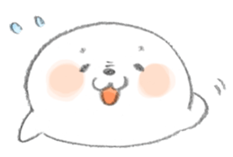 Kawaii azarashi dayo sticker #3868698