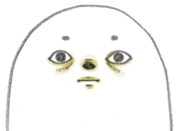 Kawaii azarashi dayo sticker #3868703