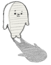 Kawaii azarashi dayo sticker #3868713