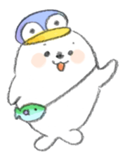 Kawaii azarashi dayo sticker #3868715