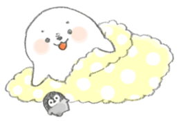 Kawaii azarashi dayo sticker #3868717