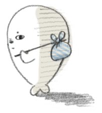 Kawaii azarashi dayo sticker #3868722