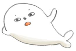 Kawaii azarashi dayo sticker #3868724