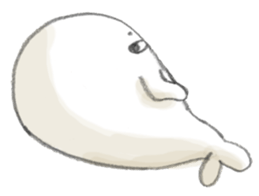 Kawaii azarashi dayo sticker #3868726