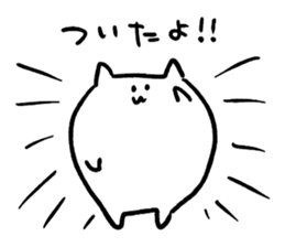 ponyankey   - puni puni cat - sticker #3868750
