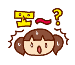 Basic set of women sticker #3869137