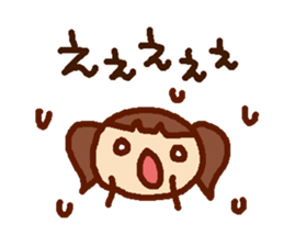 Basic set of women sticker #3869138