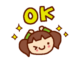 Basic set of women sticker #3869139