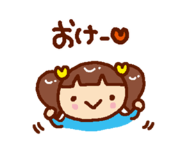 Basic set of women sticker #3869142