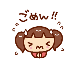 Basic set of women sticker #3869147