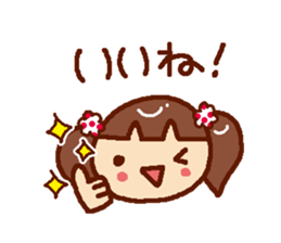 Basic set of women sticker #3869155