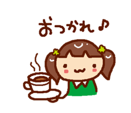 Basic set of women sticker #3869157