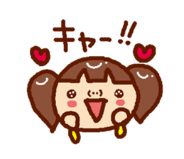 Basic set of women sticker #3869160