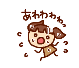 Basic set of women sticker #3869161