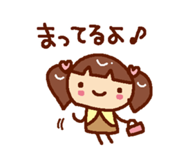 Basic set of women sticker #3869165