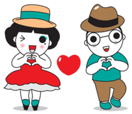 INNIE & Mr.B 2 sticker #3869288