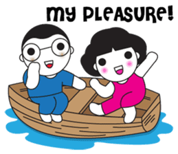 INNIE & Mr.B 2 sticker #3869292