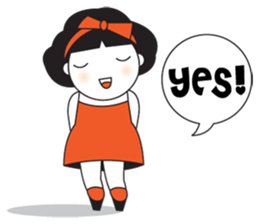 INNIE & Mr.B 2 sticker #3869297