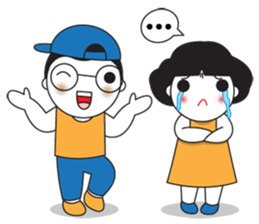 INNIE & Mr.B 2 sticker #3869313